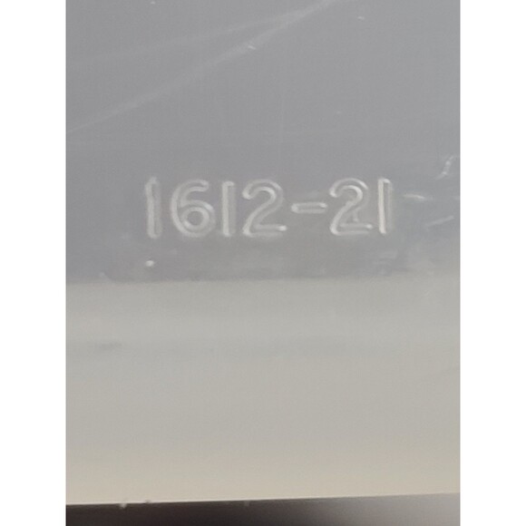 Vintage Tupperware Modular Mate Container 1612-21 with Brown Lid 4 3/4 Cups - Picture 7 of 8